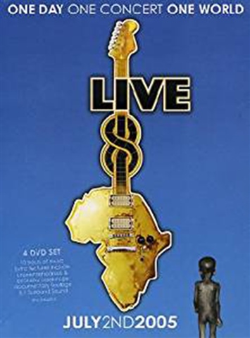 (未使用･未開封品)Benefit Concert 8 [DVD] Live 8, 4 Disc - CeX (UK): - Buy, Sell, Donate